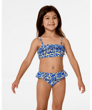Load image into Gallery viewer, Rip Curl Girls Sun Swell Frill Bikini Set
