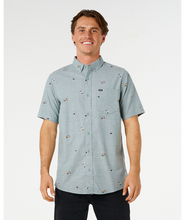 Load image into Gallery viewer, Rip Curl Men's Skelly Breach SS Collar/Button Shirt
