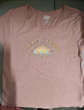 Load image into Gallery viewer, Blue 84 Celebrityville Wave/Flowers Womens Tops
