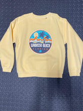 Load image into Gallery viewer, Blue 84 Youth Grookey Wave/Palms/Turtle SweatShirt
