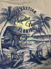 Load image into Gallery viewer, Sherry Palm Hut Scene SS T-Shirt
