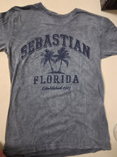 Load image into Gallery viewer, Sherry Distressed Arch Letters W/Palm Trees SST

