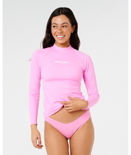 Load image into Gallery viewer, Rip Curl Girls Classic Surf LS Rash Guard
