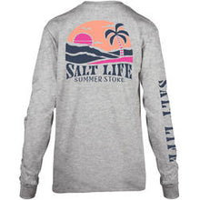 Load image into Gallery viewer, Salt Life Womens Summer Stoke Islands V-Neck LST
