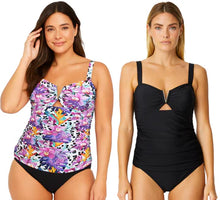 Load image into Gallery viewer, Swimsuit Station Womens Keyhole Tankini Set
