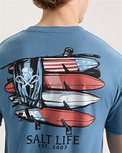 Load image into Gallery viewer, Salt Life Men's American Quiver SS UV50 Sunshirt
