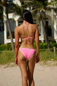Load image into Gallery viewer, HEAT Womens Crinkle Contrast Stitch Swimwear
