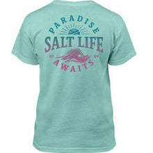 Load image into Gallery viewer, Salt Life Awaiting Paradise Youth SST
