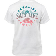 Load image into Gallery viewer, Salt Life Awaiting Paradise Youth SST
