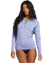 Load image into Gallery viewer, Billabong Core LS 1/2 Zip Ladies Rashguard

