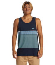 Load image into Gallery viewer, Quiksilver Tijuana Stripe Mens Tank Top
