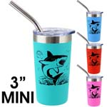 Load image into Gallery viewer, American Gift 3" 2oz. Shooter Shot Glass
