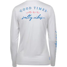 Load image into Gallery viewer, Salt Life Womens Good Times Salty Vibes LS SLX

