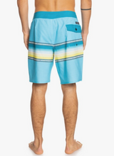 Load image into Gallery viewer, Quiksilver Men's Surfsilk Sun Faded Boardshorts Blue/Yellow
