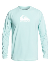 Load image into Gallery viewer, Quiksilver Men's Solid Streak Long Sleeve UPF 50 Rash Guard Surf Tee
