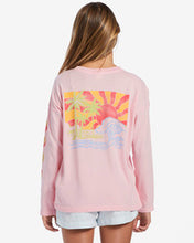 Load image into Gallery viewer, Billabong Girl's Morning Waves LS Tee
