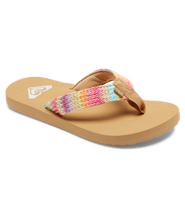Load image into Gallery viewer, Roxy Girl's RG Porto Raffia Sandal
