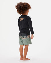Load image into Gallery viewer, Rip Curl Micro Wave Palm LS Kids Rash Guard Tee

